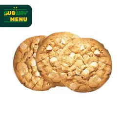 3 x white chip macadamia nut cookie