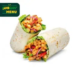 chicken fajita wrap