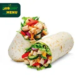 rotisserie style chicken wrap