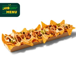 footlong nachos taco beef & cheese