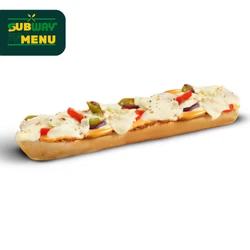 footlong toasty veggies & cheese