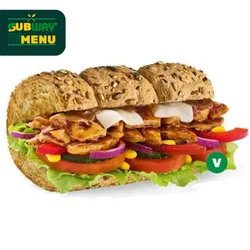 plant based chicken teriyaki sub des tages mittwoch